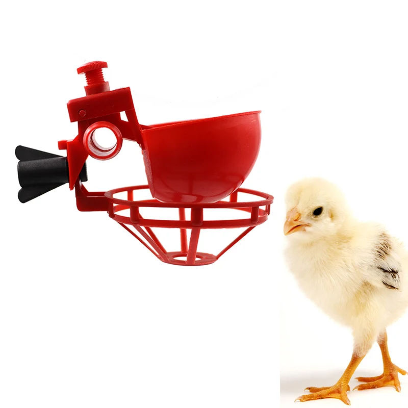 10 шт. куриные водяные куры перепелиные птицы питьевые миски вода для курицы