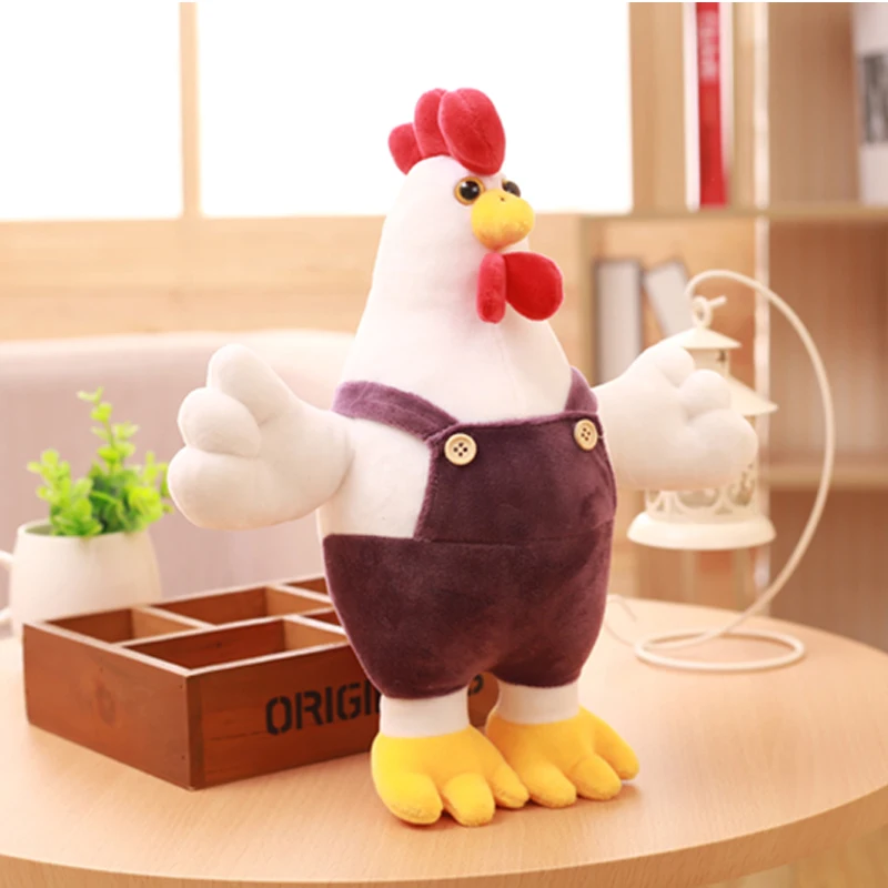 35 см курица Кукла Мягкие и плюшевые животные детские игрушки петух куклы мягкий