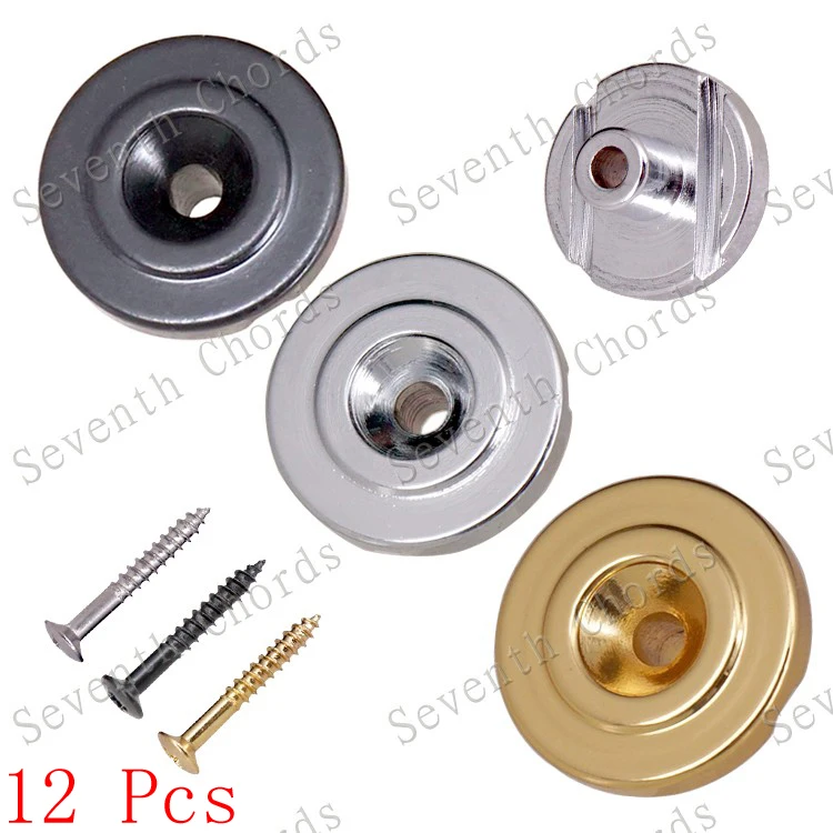 

10 Pcs Electric Bass Guitar String Retainers Tree - 3 Color for choose