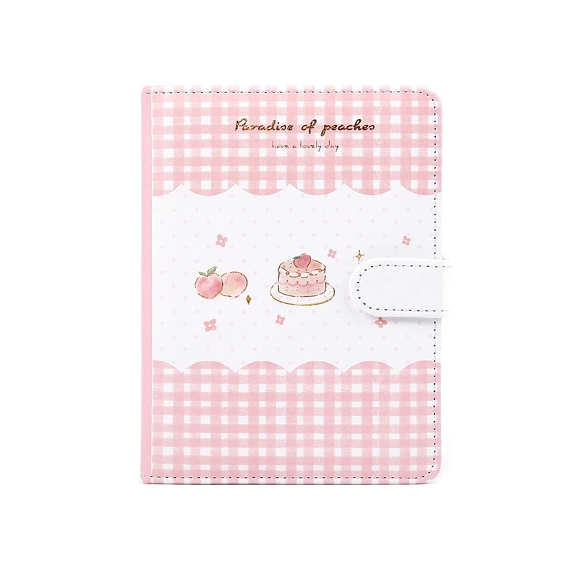 

A5 Magnetic Buckle Notebook Manual Ledger A6 Diary Hardcover Notebook N7MA