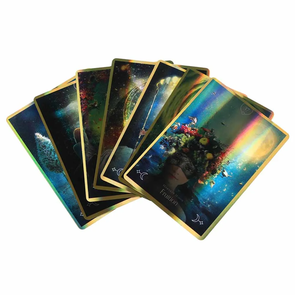 

Laser Queen Of The Moon Oracle Cards Tarot Game