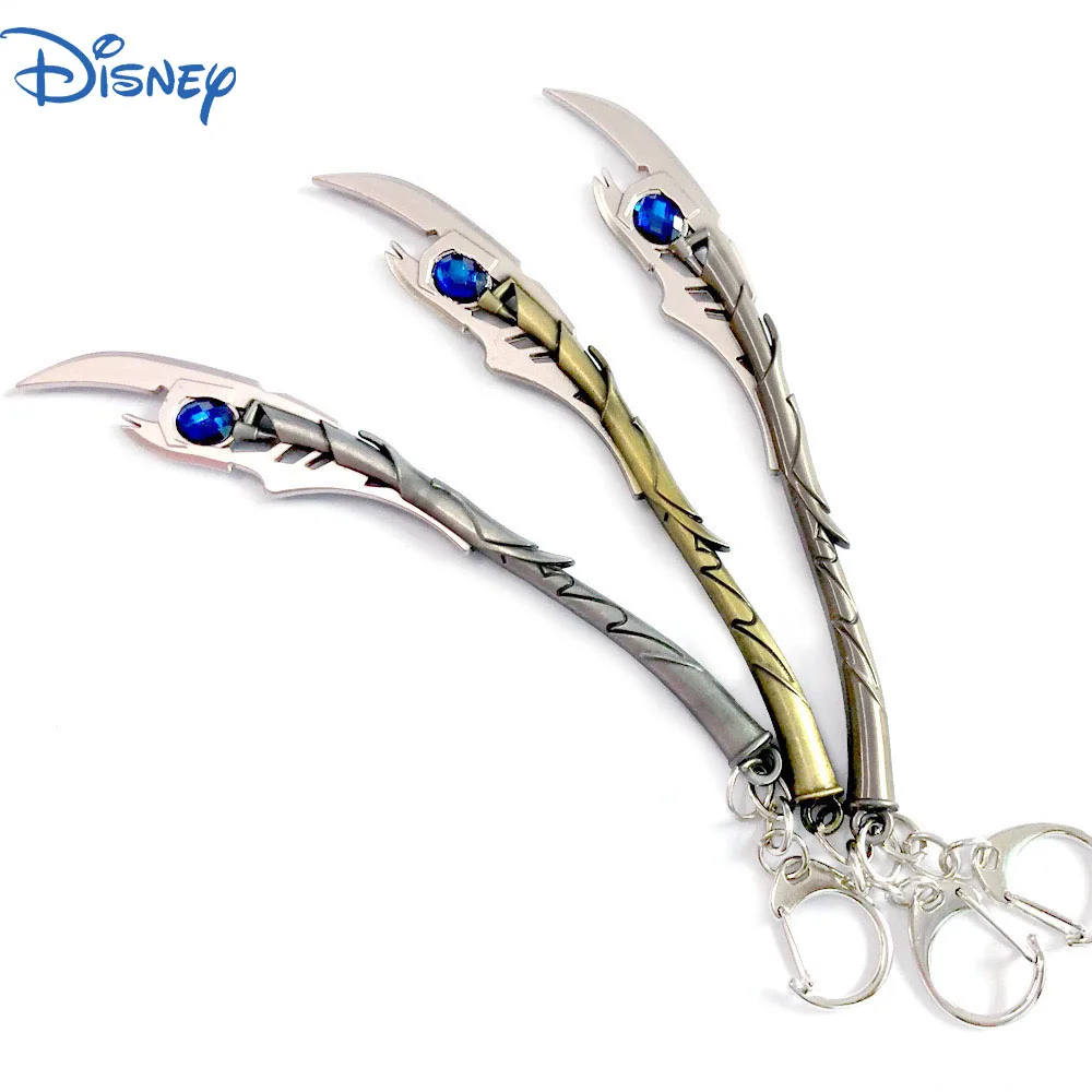 

14cm Marvel Avengers Loki Chitauri Scepte Keychain Figure Model Toys Heart Gem Scepter Pendant Children's Gift