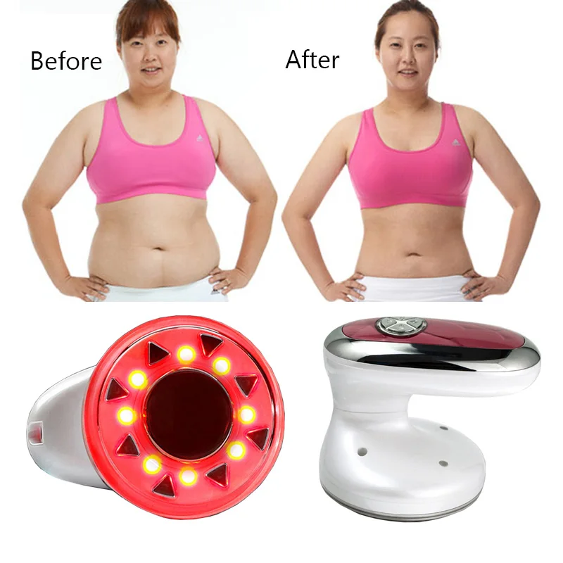 Ультразвуковой массажер для похудения тела EMS стимулятор мышц RF кавитация