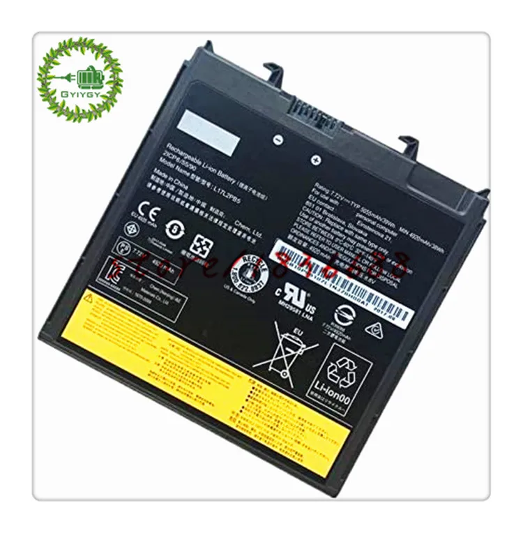 Аккумулятор для ноутбука GYIYGY 7 72 V 39Wh L17L2PB5 L17C2PB5 L17M2PB5 | Компьютеры и офис