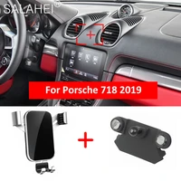 for porsche 718 boxster 2019 gravity holder bracketin in car mobile phone cell dashboard air vent stand clip mount accessories