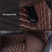 fully enclosed waterproof abrasion resistant leather car floor mat for ssangyong legacy waterproof automotive interior
