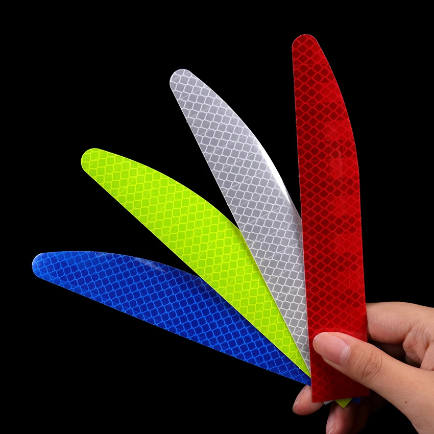 5 шт./компл. автомобиля анти-столкновения Предупреждение отражатель Стикеры