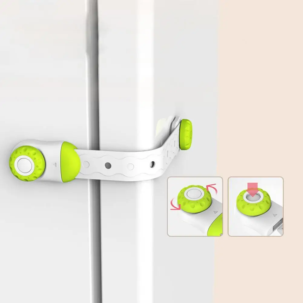 

Baby Safety Protection Drawer Lock No Screws Flexible ABS Proof Cupboard Cabinet Lock for Cabinet