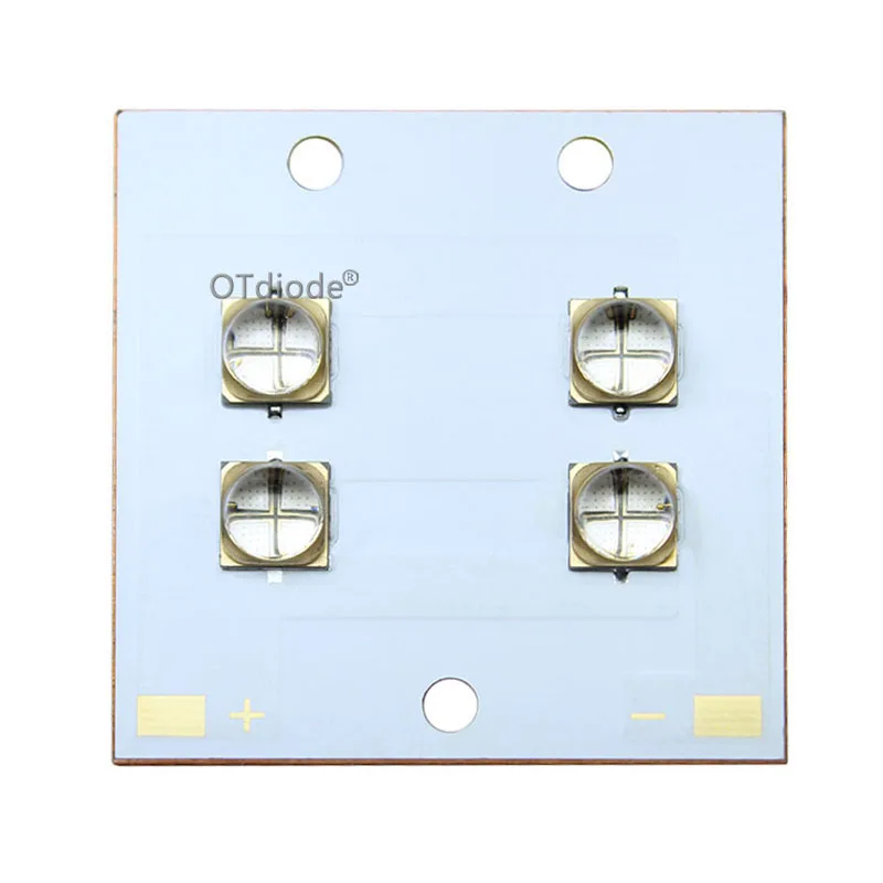 LG UV Purple LED Ultraviolet Bulbs Lamp Chips 40W80W 6565 365nm 395nm 405nm COB Module 40*40 Copper Board for 3D Printer DIY