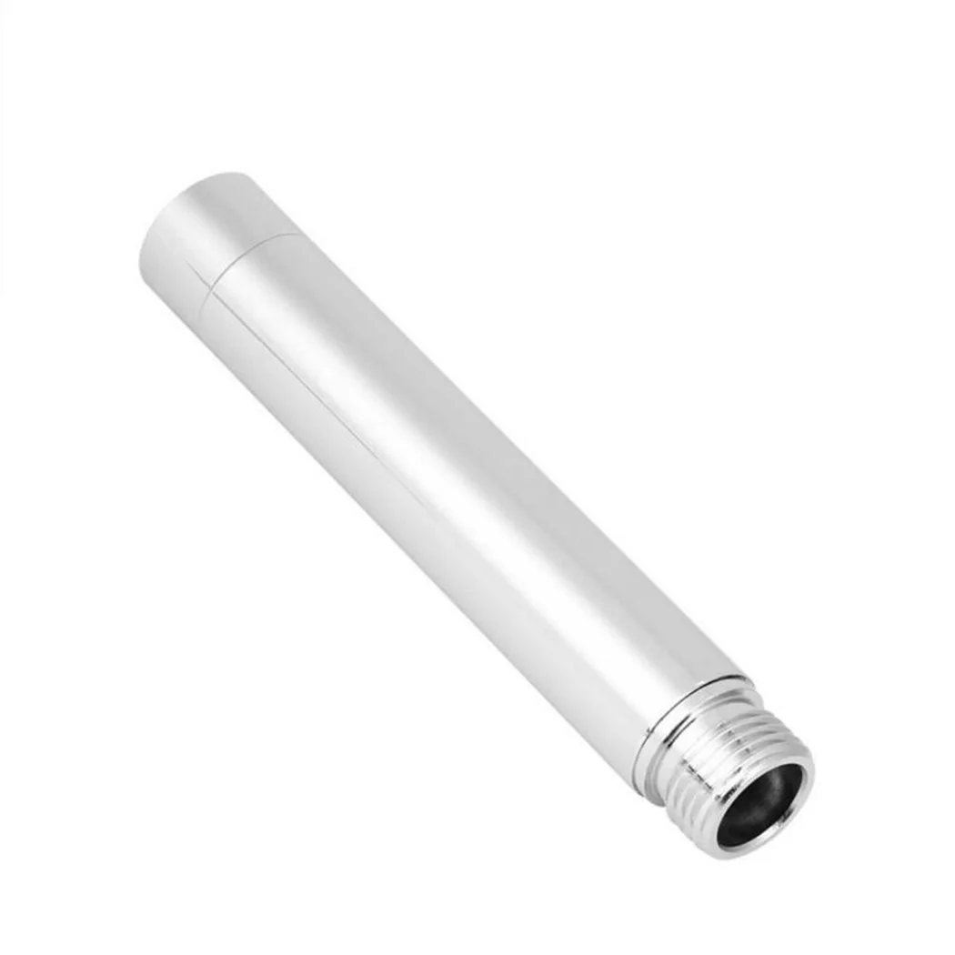 

Silver Shower Tube Anti-rust Bath Bathroom Holder Parts Stainless Steel