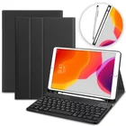 Чехол с клавиатурой для Ipad 10,2 2019 2020, чехол с магнитной клавиатурой для Apple Ipad 7 8 поколения, беспроводная Русская клавиатура