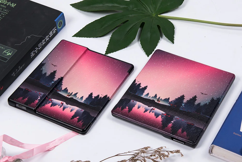 Чехол для Amazon All-new " Kindle Oasis e-Books(9th/10th Generation)-Ультра легкий смарт-чехол с функцией автоматического пробуждения/сна
