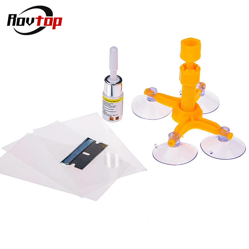 Набор для Ремонта Лобового Стекла инструменты ремонта стекол трещина от царапин