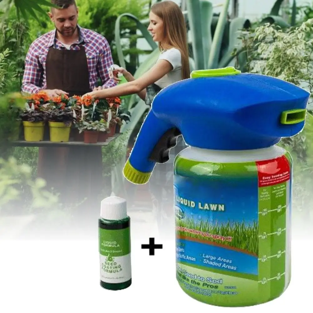 

Good quality Tattoo Ink Seed Sprinkler Liquid Lawn System Grass Seed Sprayer Plastic Watering Sprayers Growth-boost Liquid