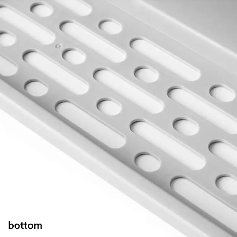 

Single Layer Seasoning Rack Inclined Shelf Spice Jar Container with Knife Holder K1MF