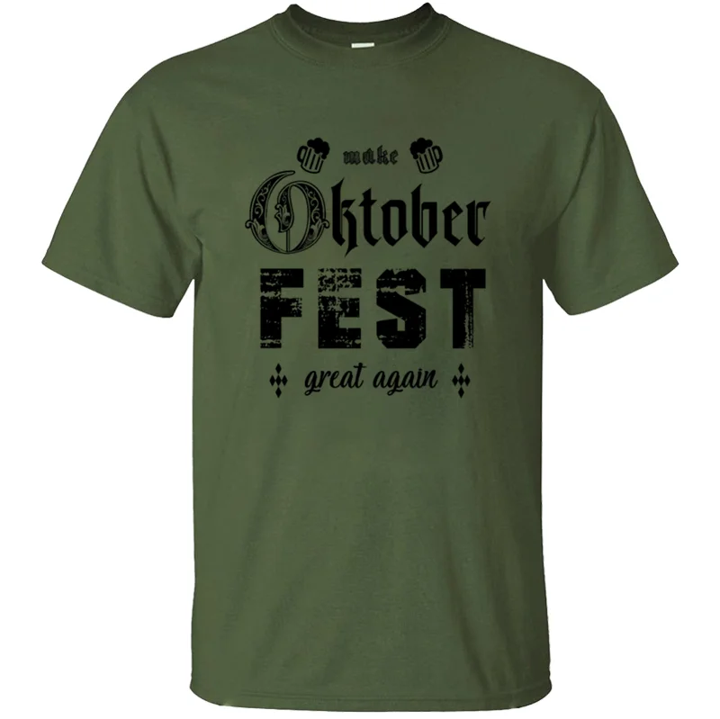 

New Fashion Great oktoberfest german beer bavaria tshirt male 2020 Outfit streetwear men's t shirt Short Sleeve
