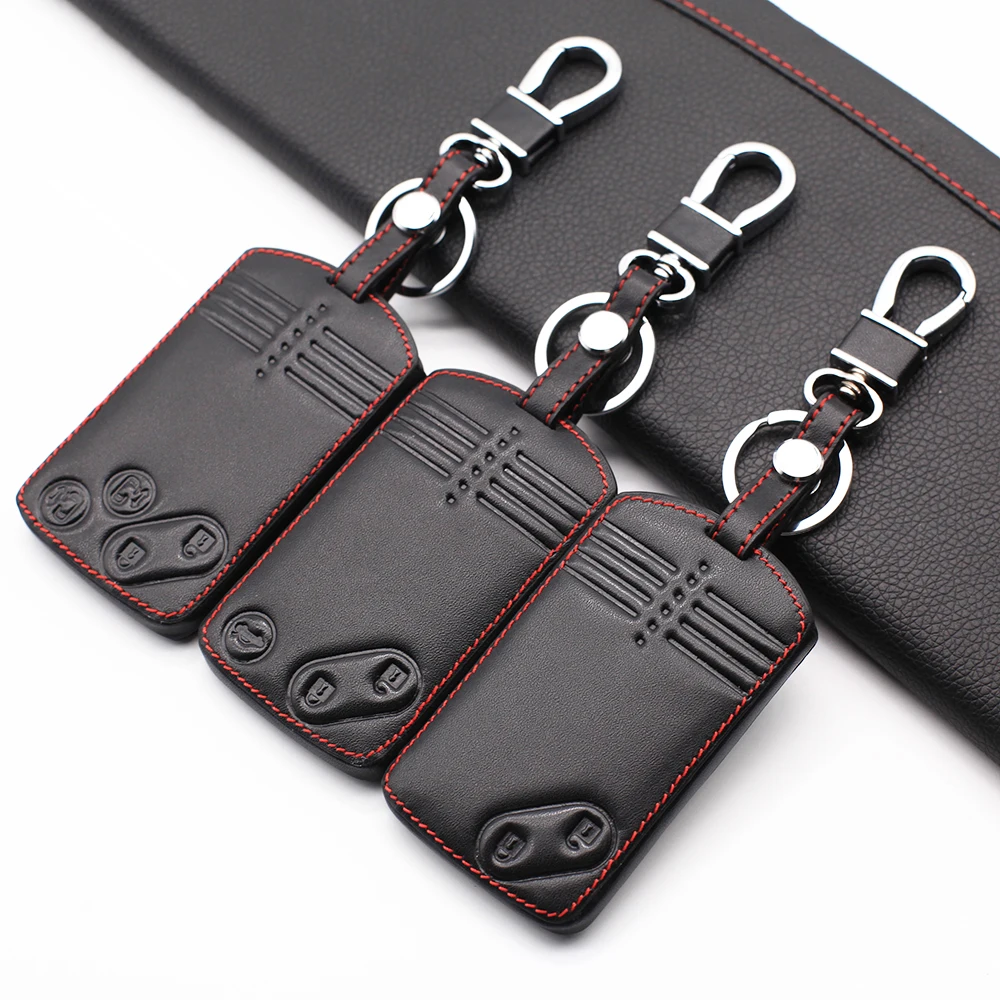 2020 Praise Car Key Card Leather Shell Fob Case Cover for Mazda 3 5 6 8 M8 CX-7 CX-9 2/3/4 Buttons Smart Remote Style Jacket | Автомобили