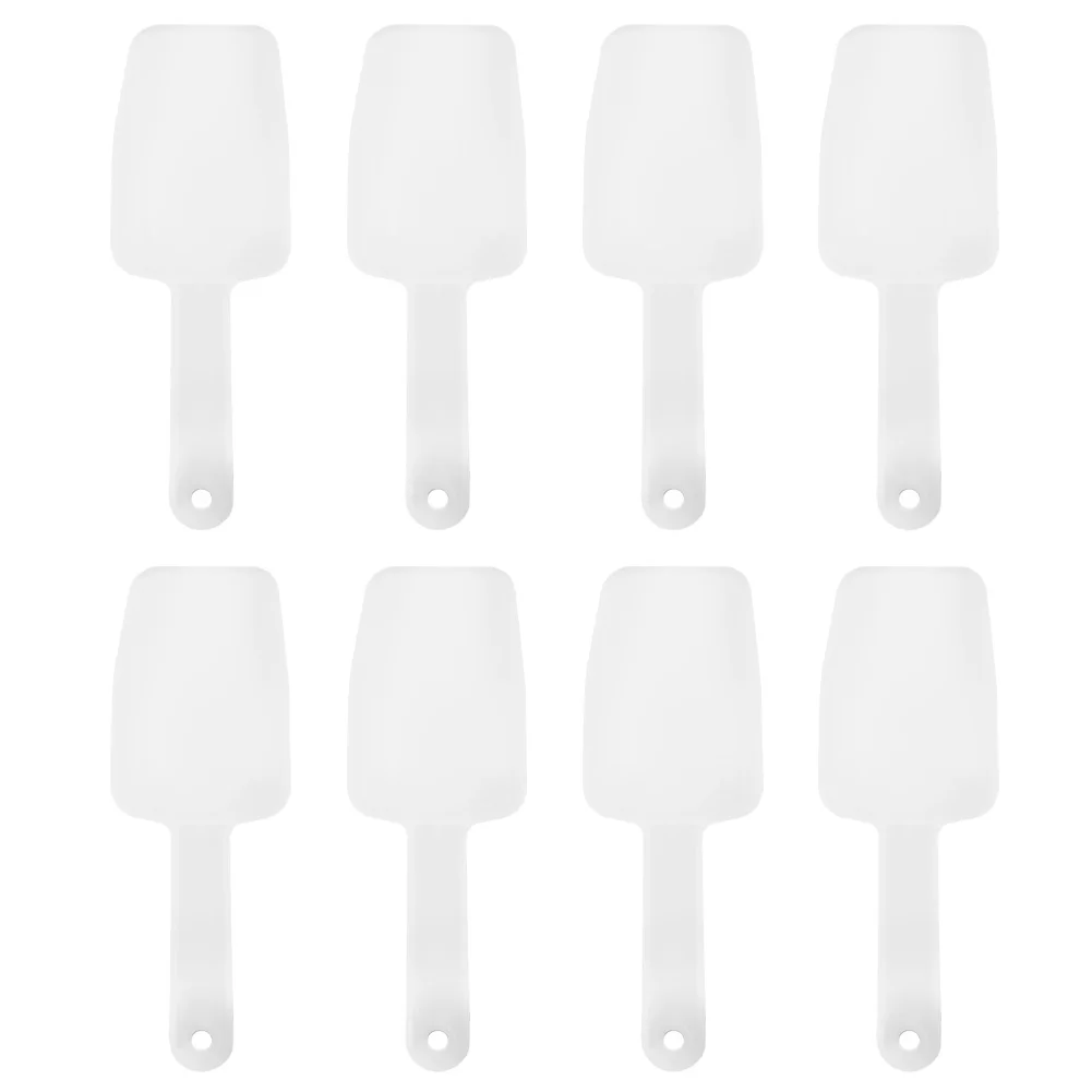 Ложка для супа 8 шт мини PP пластиковый совок скребок льда Лопата еды ореховая мука