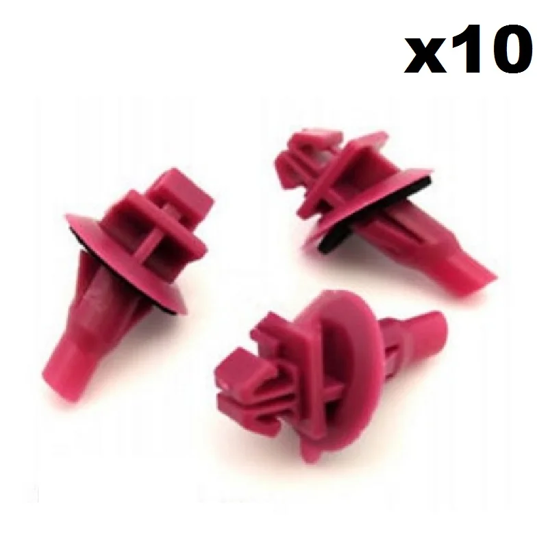 

10x для Toyota Land Cruiser Prado внешние боковые молдинговые Клипсы-75881-60010