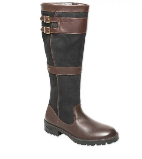 Зимняя женская обувь для прогулок длинные сапоги из искусственной кожи женские