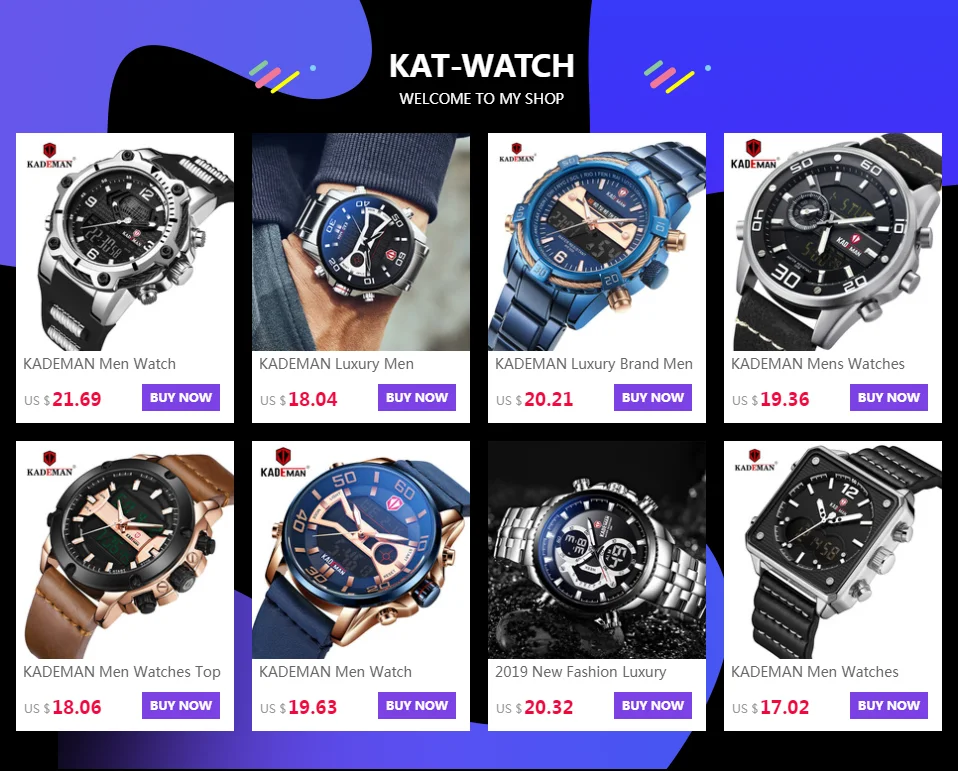KAT-WACH Мужские часы от ведущего бренда, водонепроницаемые спортивные цифровые часы, мужские светодиодный часы из стали, военные кварцевые часы для мужчин, наручные часы