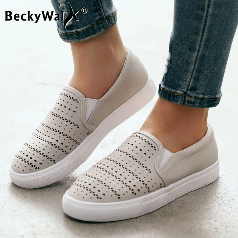 Новинка женская обувь на плоской подошве модные холщовые туфли с вырезами для