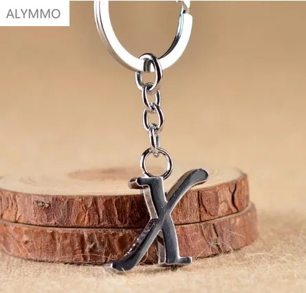 NEW Simple DIY 26 Letter key Chain Men Women Metal Keychain Party Gift Jewelry Car Key Ring Name Holder | Украшения и аксессуары
