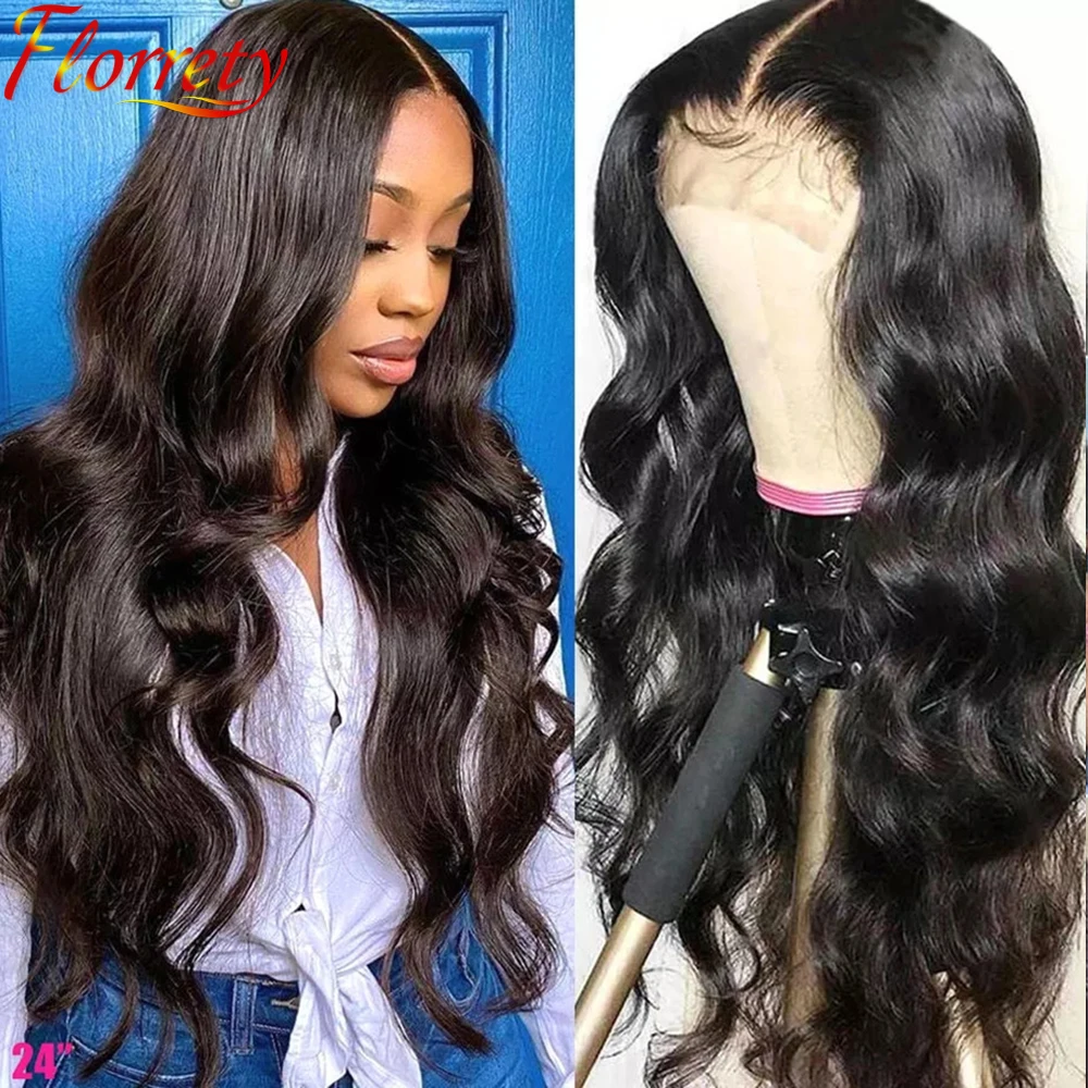 

Body Wave Lace Front Wig Human Hair Brazilian Lacefront Closure 4x4 Lace 13x4 Frontal Closure Pre Plucked Wigs For Black Women
