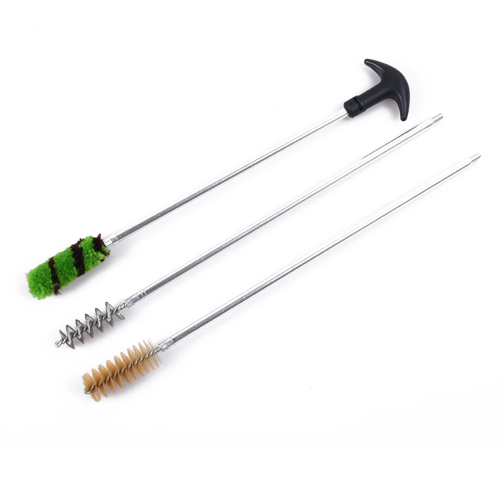 

6pcs/Set Aluminum Tactical Gun Rifle Cleaning Brush Tools For 16 GA Gauge Gun Hunting Rifle Cleaning Brush Tools Set