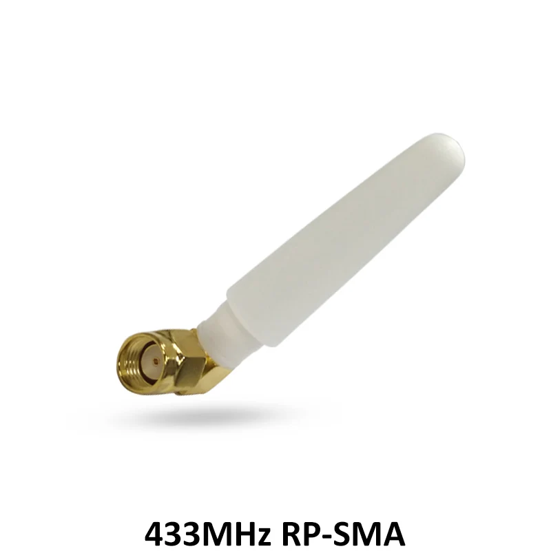 GRANDWISDOM 10pcs 433mhz antenna 2-3dbi sma female lora antene module lorawan antene ipex 1 SMA male pigtail Extension Cable