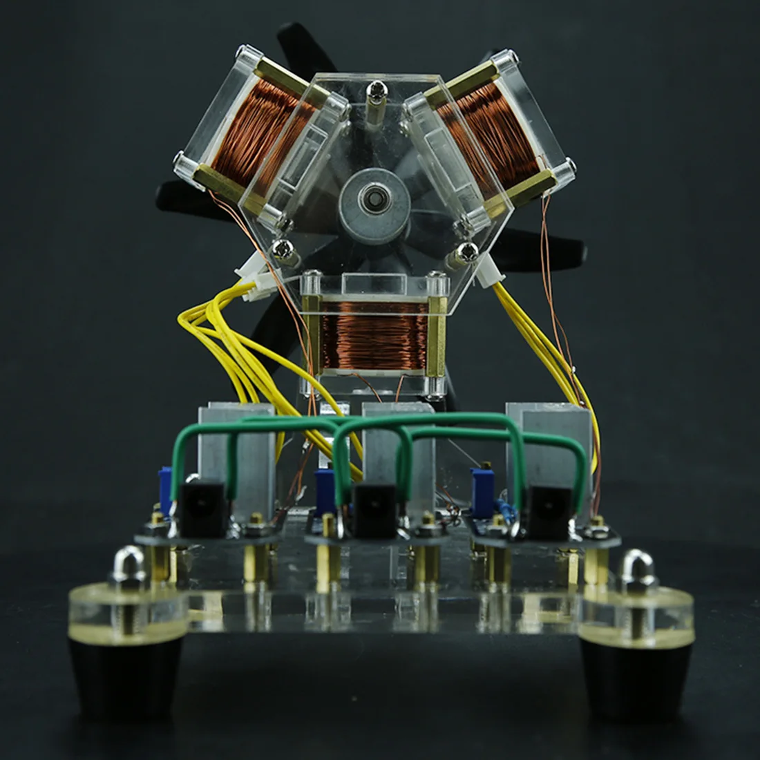 Старк 12 В 6 Вт бесщеточный Датчик Холла электродвигатель Тройная катушка