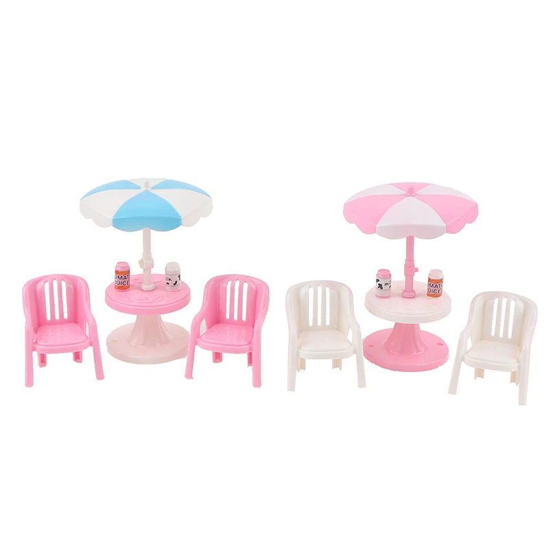 1 Set 1/12 Scale Plastic Beach Chair Kit for Dollhouse Miniature Furniture Deck Doll Kids Girls Toy Gift | Игрушки и хобби