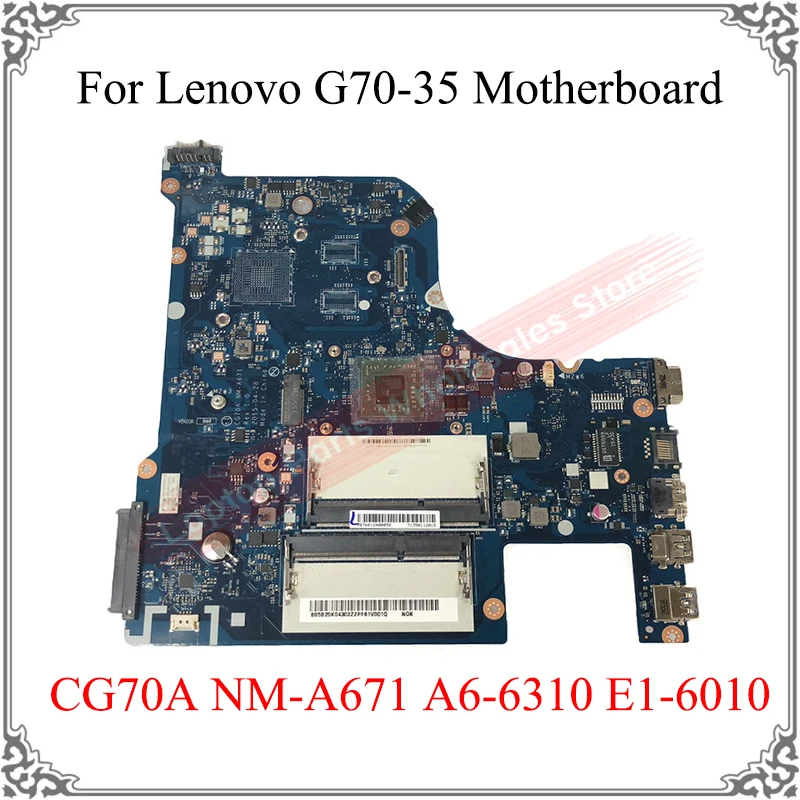 100%      Lenovo G70-35   CG70A NM-A671    5b20k04308  