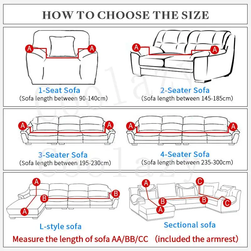 

Stretch Sofa Cover L Shaped Sofa Sectional Chaise Longue Couch Cover Spandex Slipcover Corner Sofa Covers For Living Room