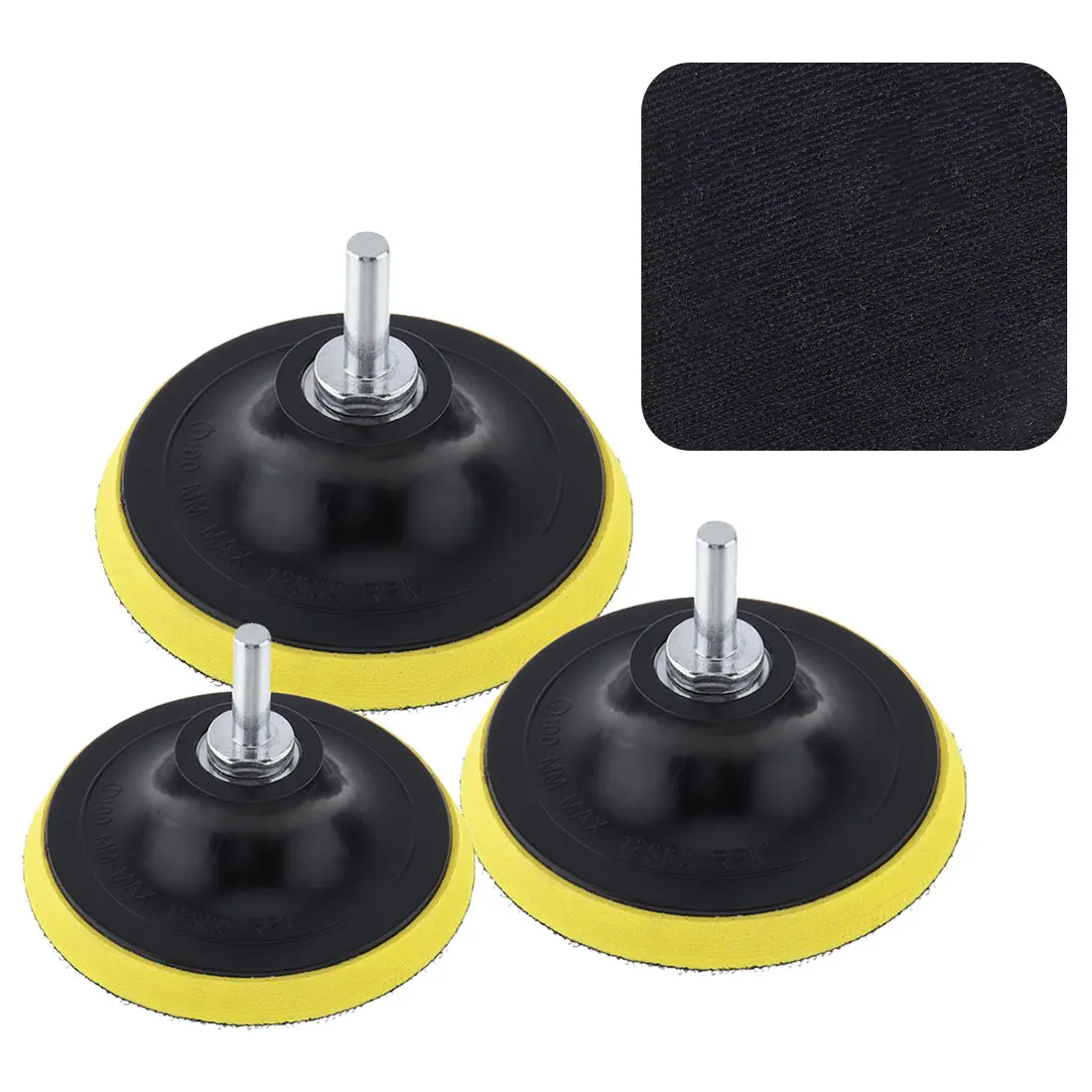 

Sandpaper Disc Buffing Pad Polishing Pad Sander Disk 10mm/ 14mm Inner Hole for Electric Grinder Car Polisher 80mm/ 100mm