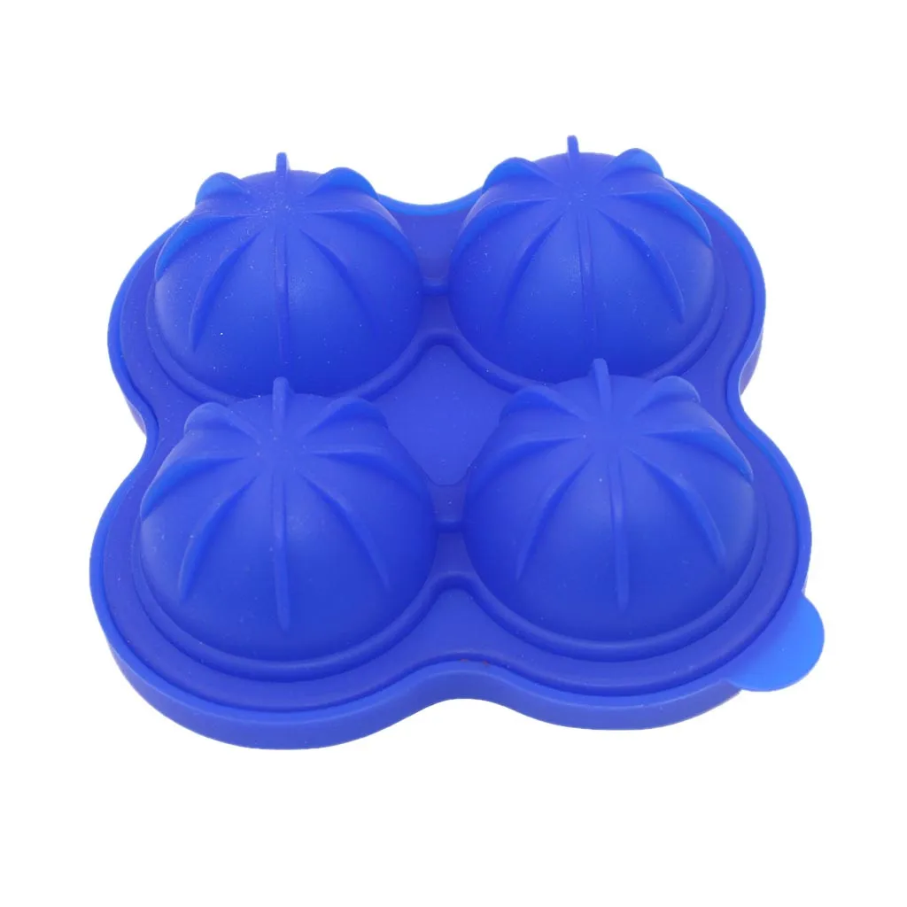 Силиконовая форма для льда 4-кавитационная виски кубиков мороженого кухонный