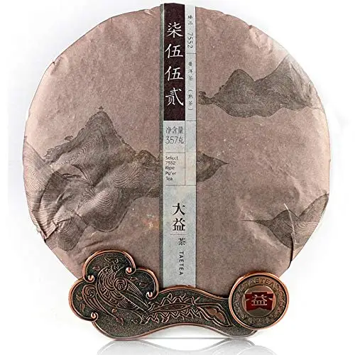 

Dayi 7552, 2015 год, Yunnan Menghai Шу Ripe 357g 1501 Shou