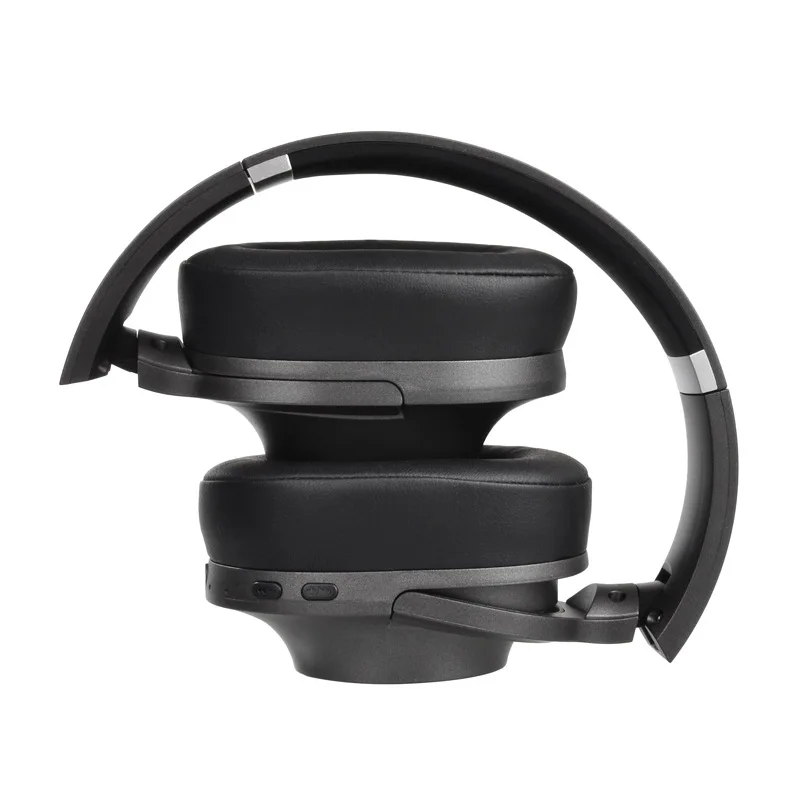 Активные шумоподавления Bluetooth наушники с микрофоном Складная над ухом HiFi