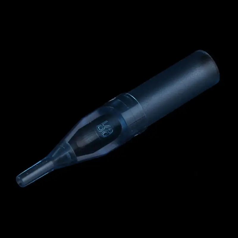 

50Pcs Lot Pro Sterile Disposable Tattoo Nozzle Tips Needle Tube Pick RT FT Blue