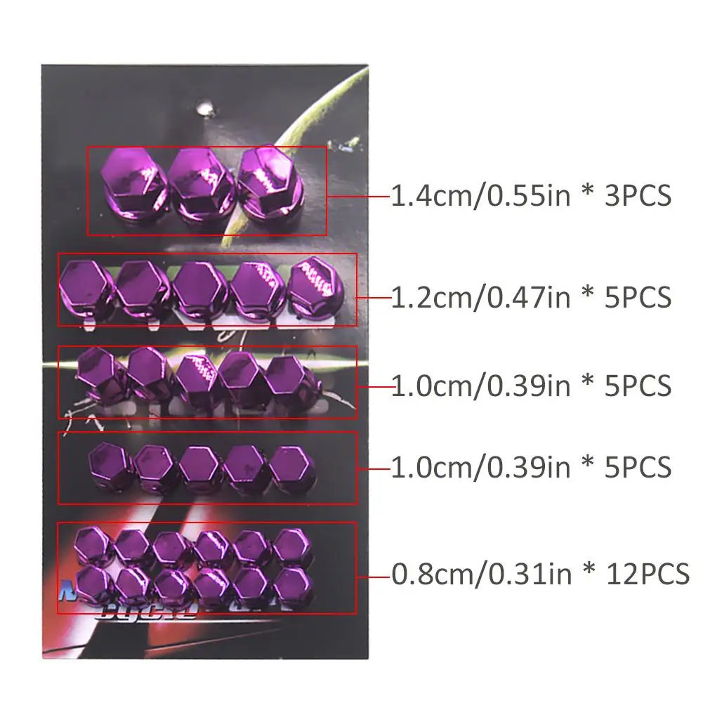 Новый набор мотоциклетных аксессуаров шестигранная гайка крышка винта|Гайки и