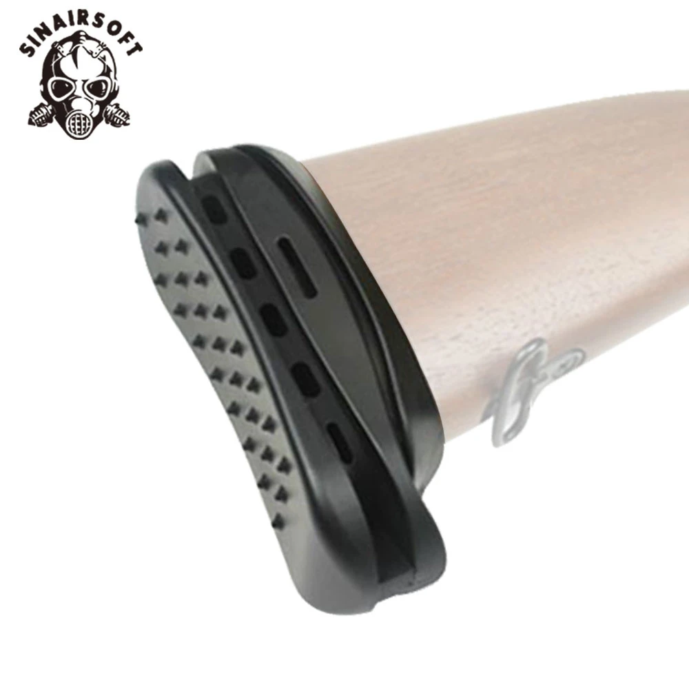 

Hot Tactical AK47 Stock Shockproof Rubber Recoil Butt Stock Pad For BB Paintball Hunting Rifle Gun Accessories
