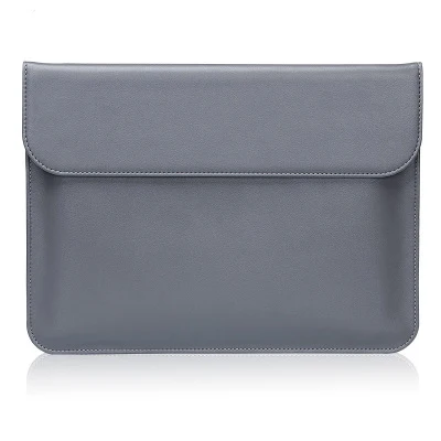 Dark gray Как коврик для мыши из искусственной кожи Женский Мужской рукав сумка для ноутбука для Macbook Air 13 чехол 11 12 Pro 15 Touch Bar Тонкий чехол - Цвет: Dark gray