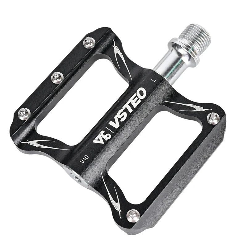 

VSTEO Bike Pedals Aluminum Alloy Bearings Bicycle Pedal for MTB Road Bike Folding Bike