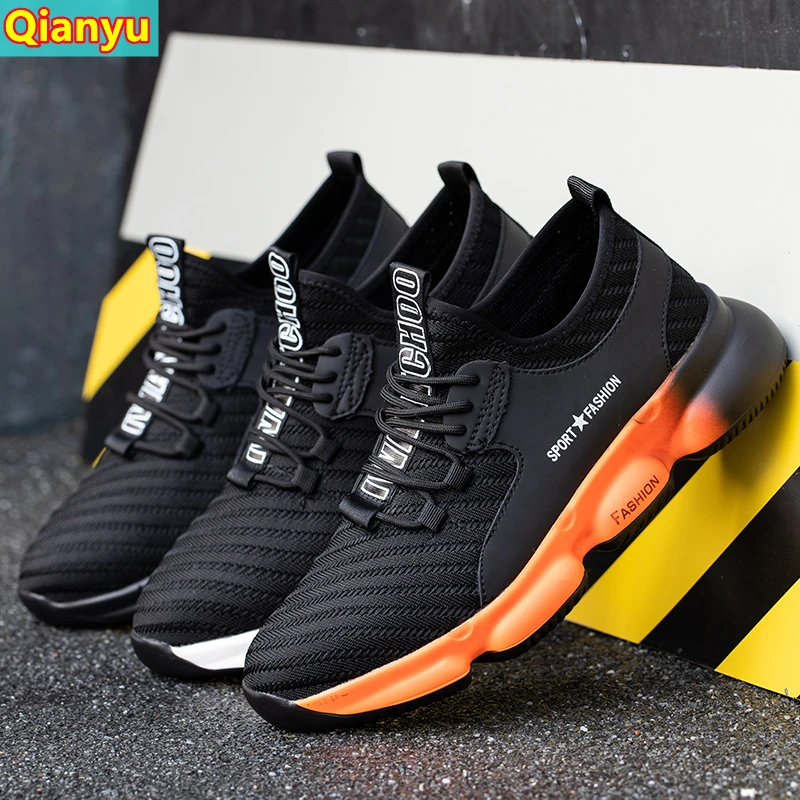 

2021 new safety boots men steel-toed shoes safety shoes anti-piercing work shoes sports shoes breathable protective shoes