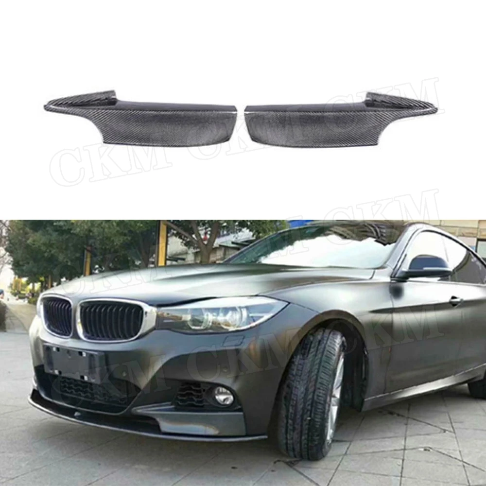 Спойлер для BMW 3 Series GT F34 M спойлер из углеродного волокна переднего и бампера 2014
