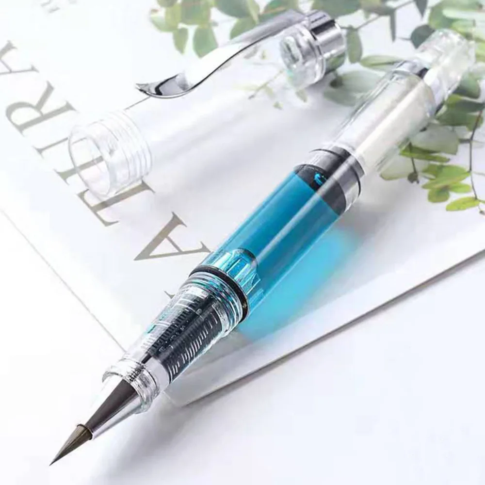 

5Pcs Watercolor Brush Pens Refillable Brush Pens Calligraphy Pens Brush Pen