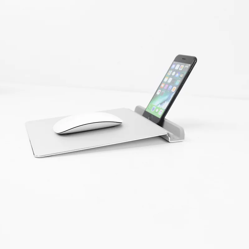 2 в 1 металлический алюминиевый коврик для мыши твердый Гладкий волшебный тонкий