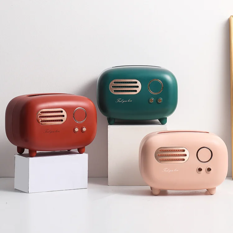 

Креативные винтажные коробки для салфеток, милые украшения, Мультяшные скандинавские коробки для салфеток, Рабочий стол для гостиной, Cajas ...