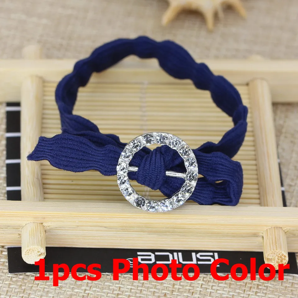Dark Blue Isnice, модная, женская, для девушек, синтетические волосы, плетеная, плетеная, эластичная повязка на голову, повязка на голову, плетеная лента, аксессуары для волос, богемный стиль - Цвет: Dark Blue