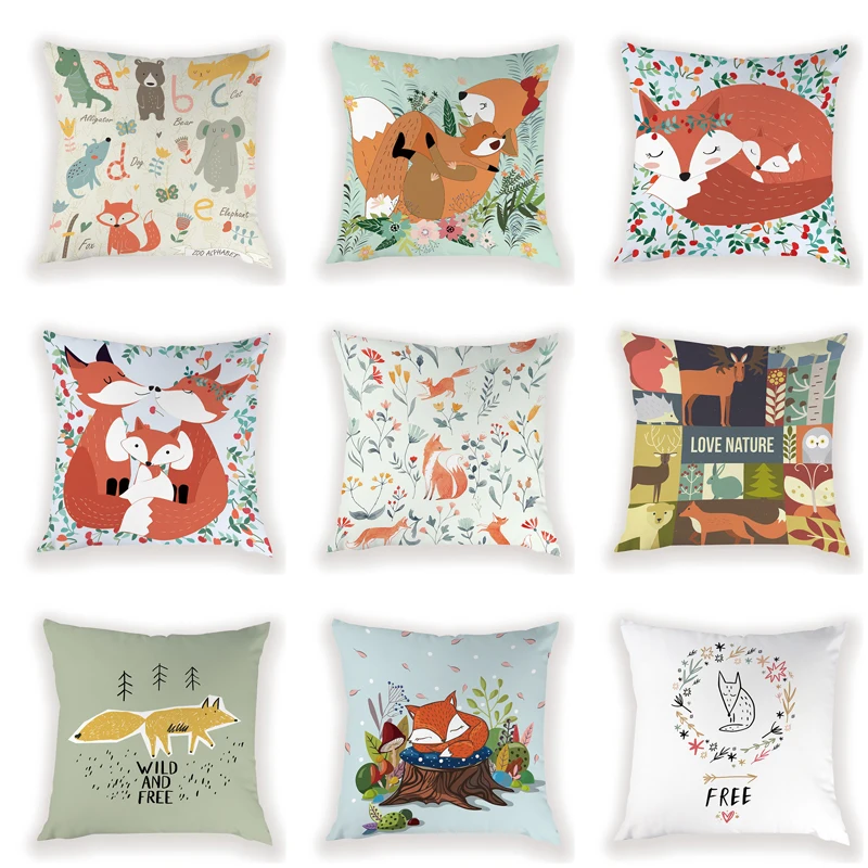 Искусственные подушки декоративные дикие и свободные наволочки для